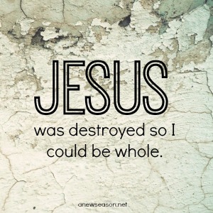 jesus destroyed